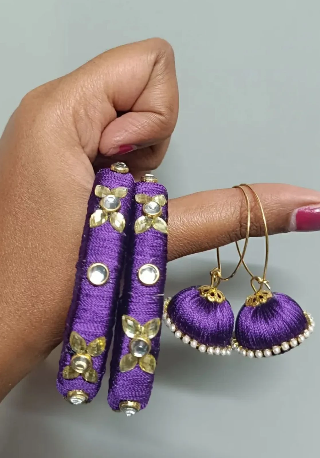 Bangles & Earrings Set